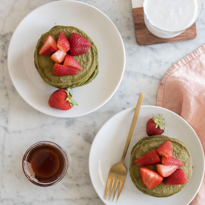 comment faire pancakes au matcha Kourtney Kardashian