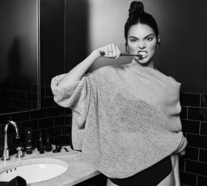 marque dents blanches Kendall Jenner Cruelty Free