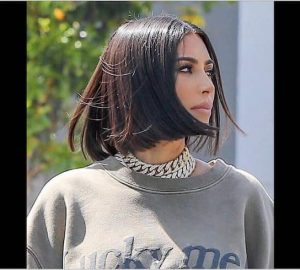 collier maillons XXL Kim Kardashian