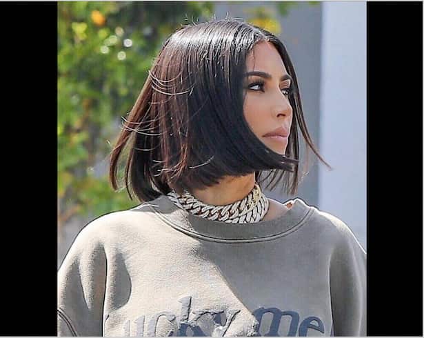 collier maillons XXL Kim Kardashian