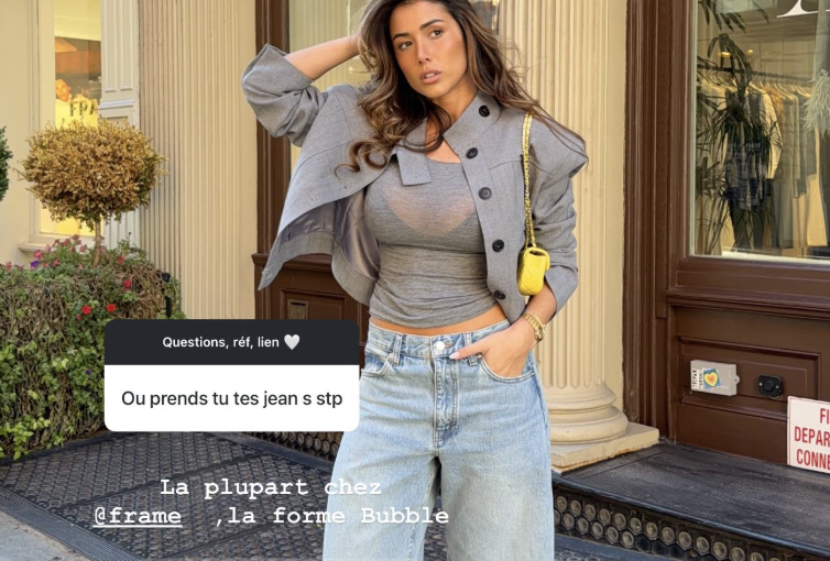 Le jean bubble frame